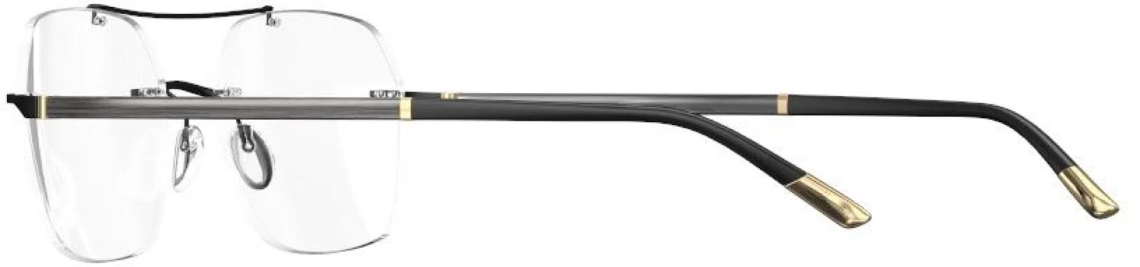 Silhouette Hinge C-2 Demo Rimless 5565 Eyeglasses - view 9